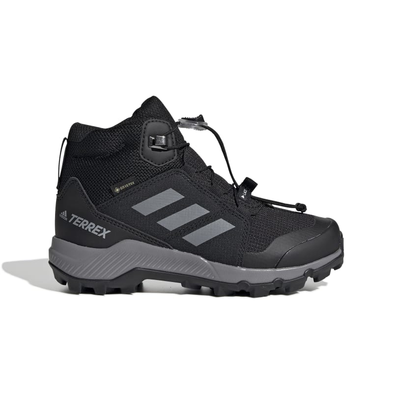 נעלי שטח ילדים גבוהות נעלי הליכה אדידס Terrex Mid GORE-TEX עמידות במים