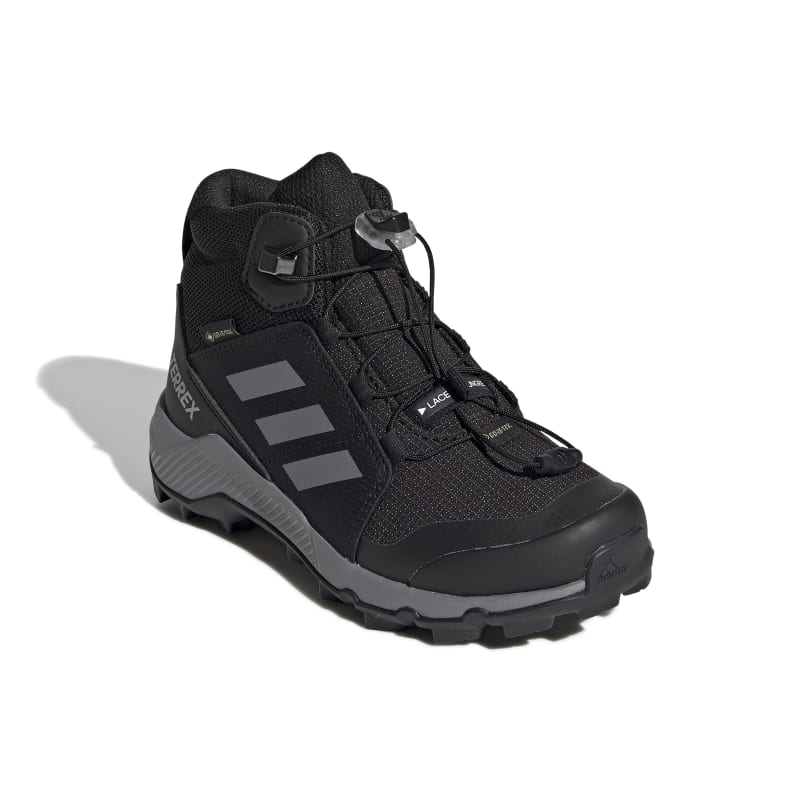 נעלי שטח ילדים גבוהות נעלי הליכה אדידס Terrex Mid GORE-TEX עמידות במים