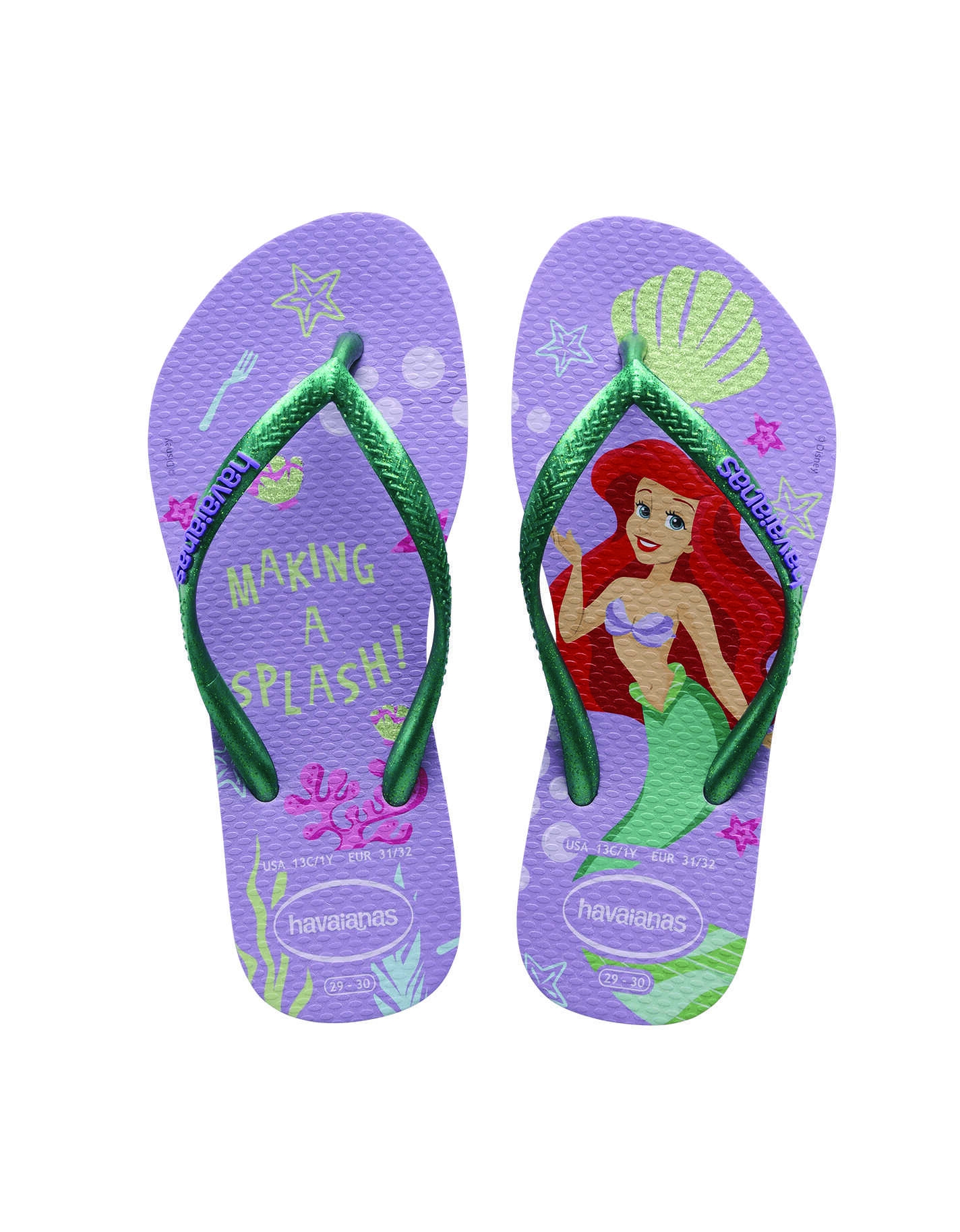 כפכפים צבע סגול לילדים HAVAIANAS