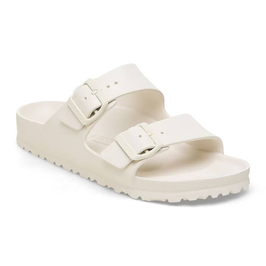 הזמינו סנדלים לבנים של Birkenstock Arizona לנשים