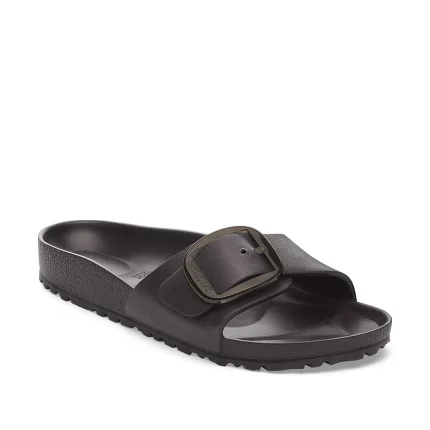 Birkenstock Madrid Big Buckle EVA Black כפכפי מדריד אבזם שחור לנשים