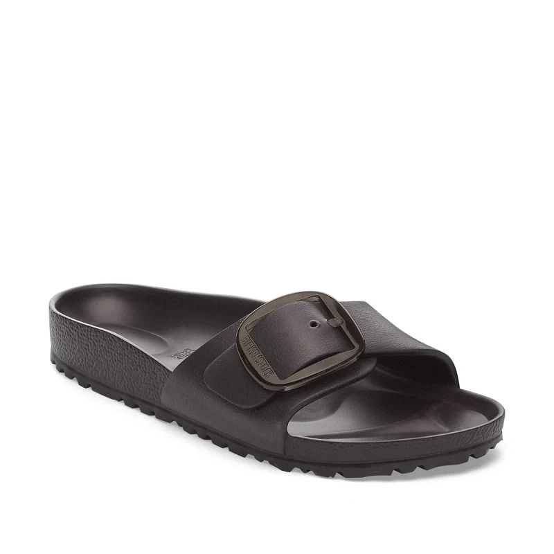 Birkenstock Madrid Big Buckle EVA Black כפכפי מדריד אבזם שחור לנשים