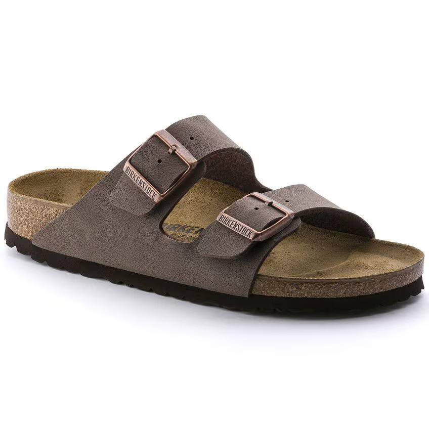 סנדלי Birkenstock Arizona Birkibuc Mocha לנשים