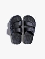 כפכפי מוזס שחורים לילדים