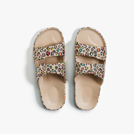 כפכפים לילדים Freedom Moses Popleo Sands בהדפס מנומר