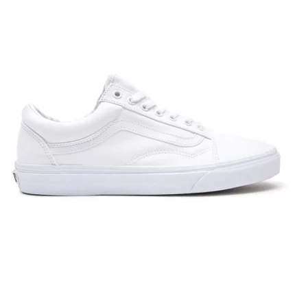 נעלי סניקרס vans OLD SKOOL GLITTER WHITE VN0005WVWHT1